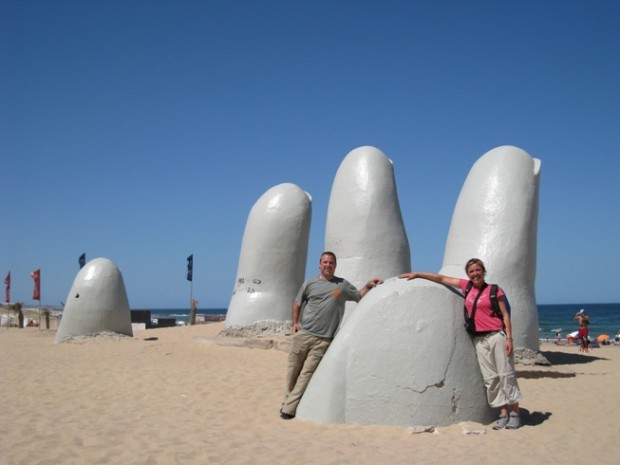 Strand von Punta del Este