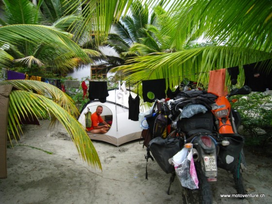 Camping in Mompiche